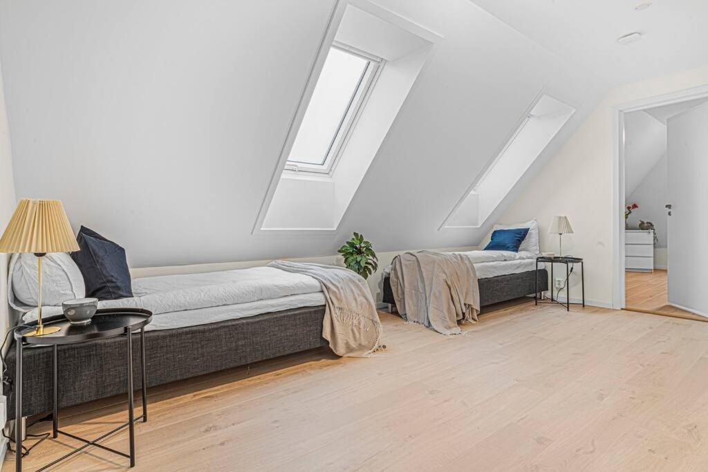 New! Huge Modern Apartment! Fit For Two Families! Bergen Exteriör bild